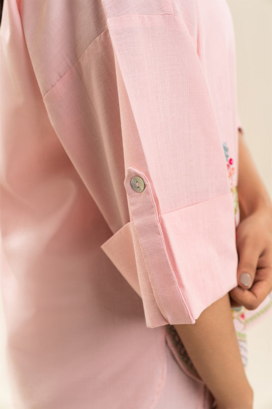 2 PIECE EMBROIDERED CD SLUB SUIT (FUSION)