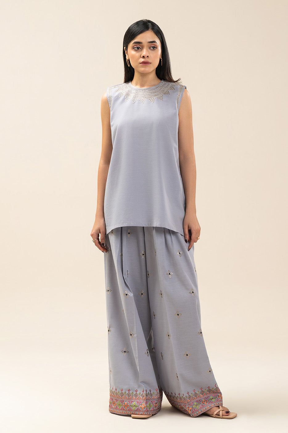 EMBROIDERED CO-ORD SET (FUSION)