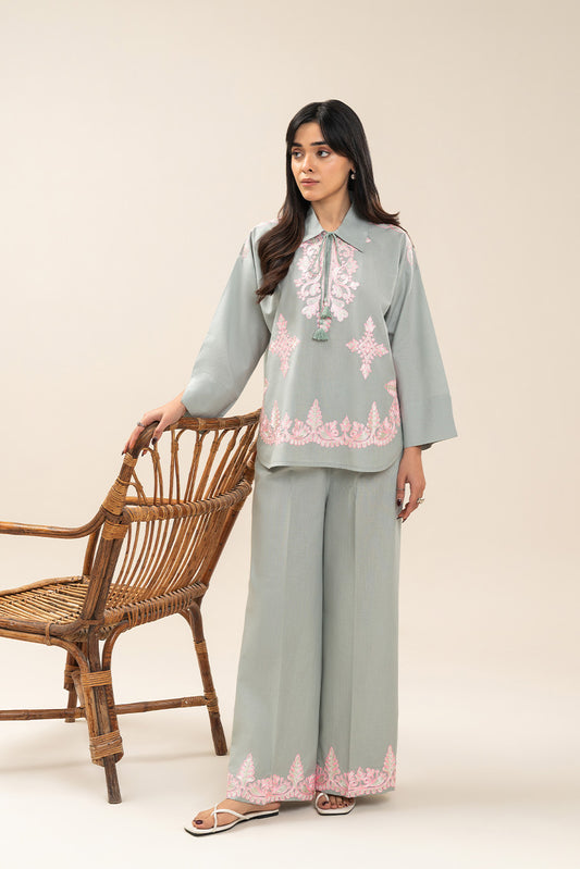 EMBROIDERED CO-ORD SET (FUSION)