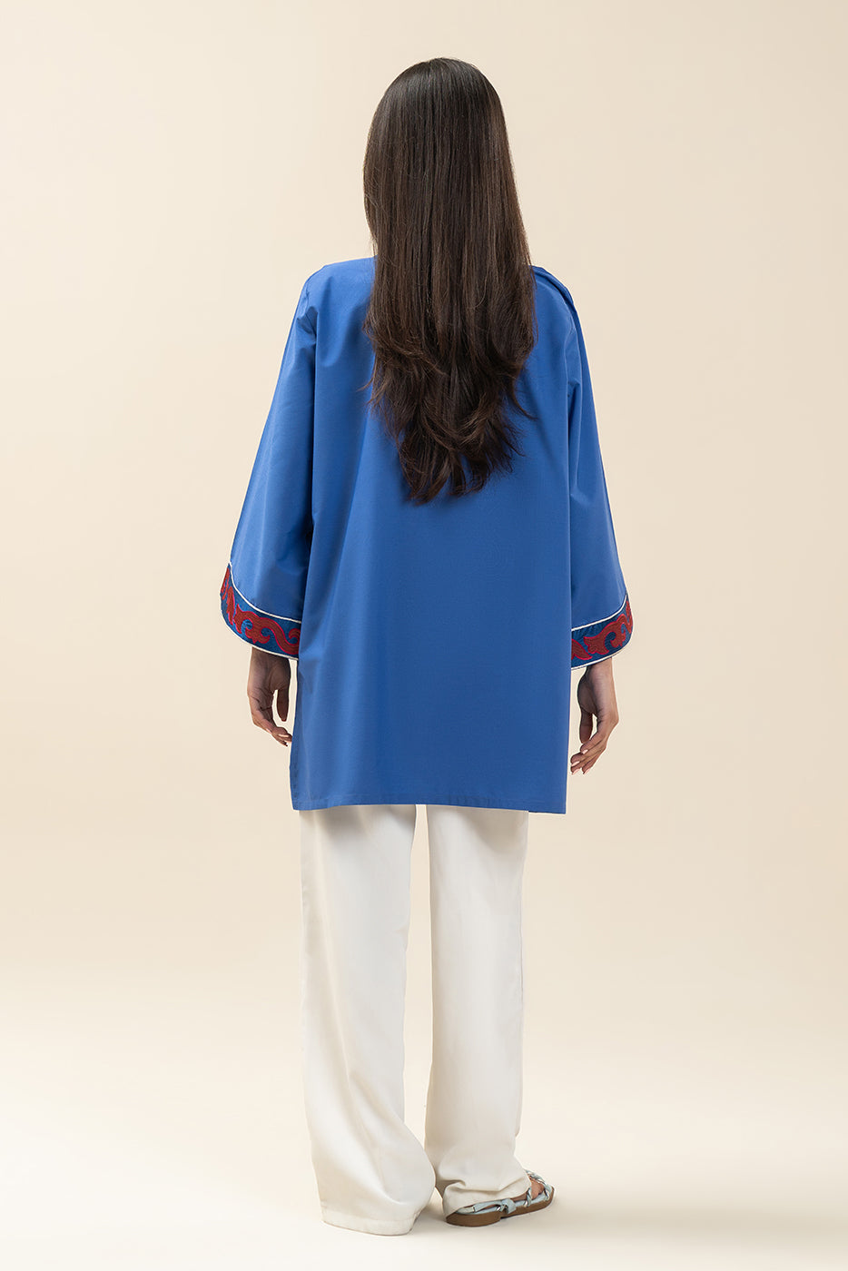 EMBROIDERED COTTON TOP (PRET)