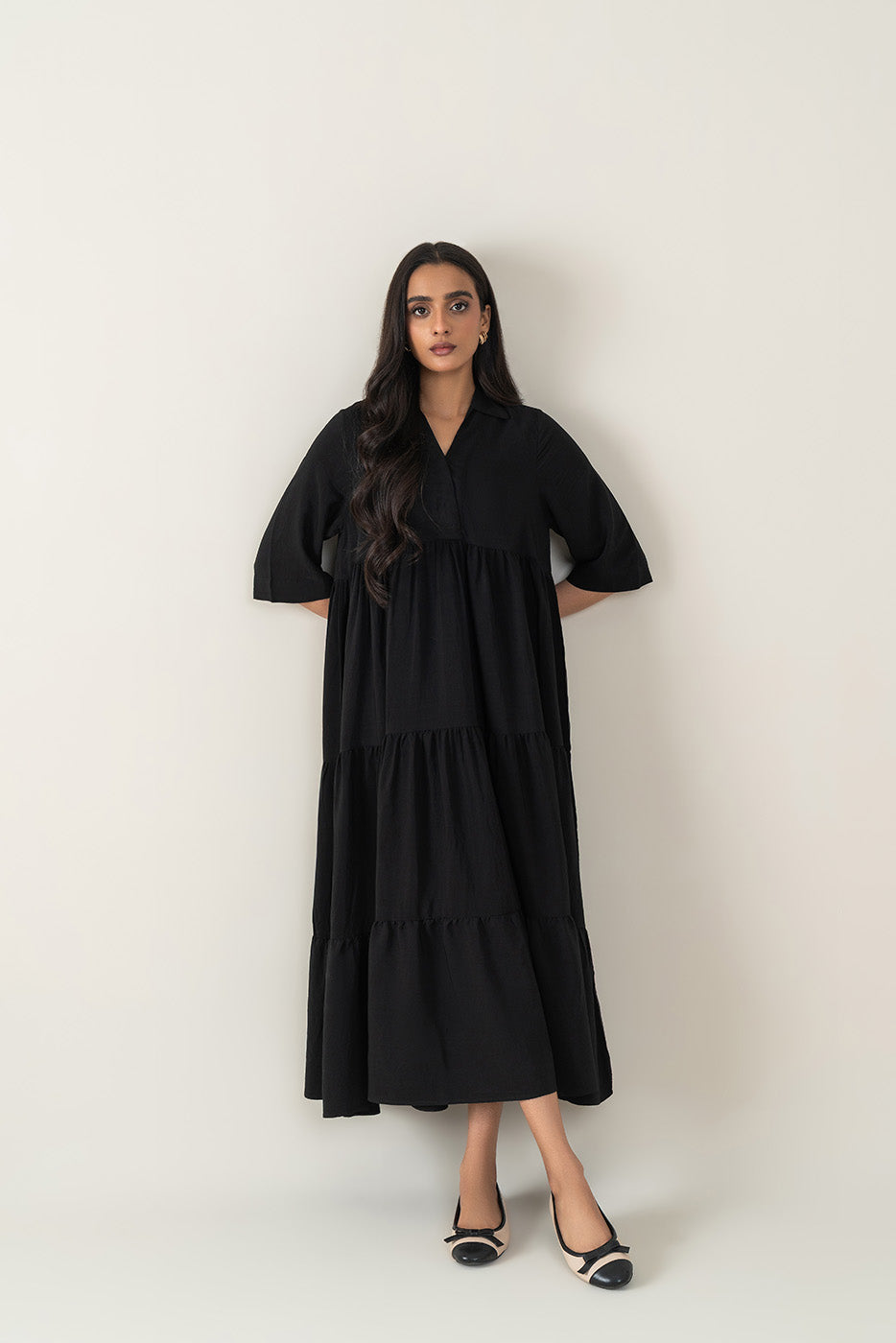 BASIC VISCOSE DRESS (PRET)