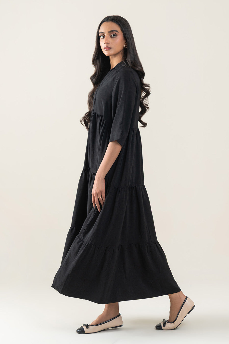 BASIC VISCOSE DRESS (PRET)