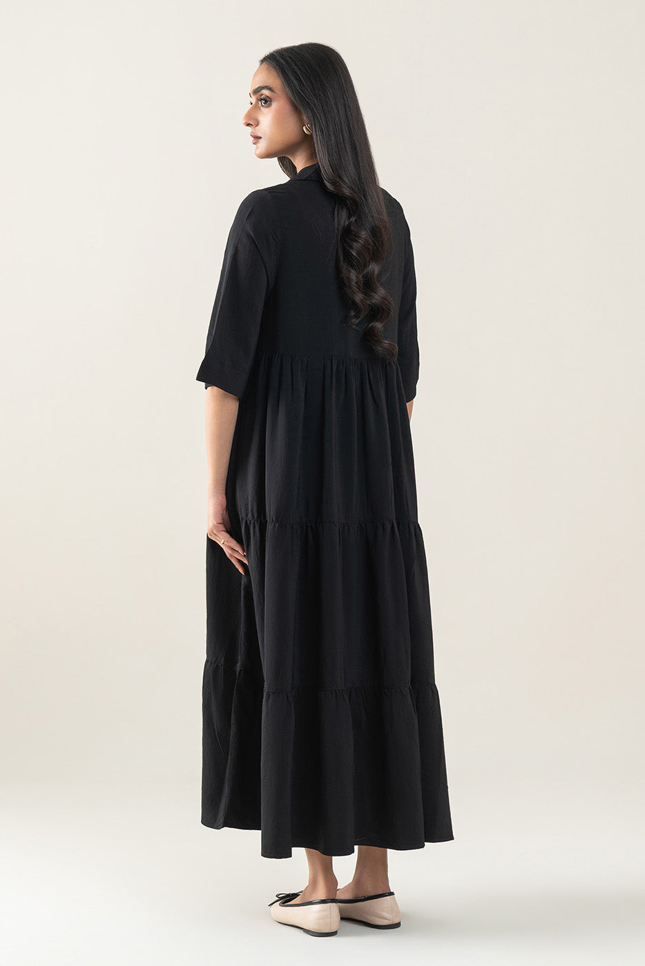 BASIC VISCOSE DRESS (PRET)