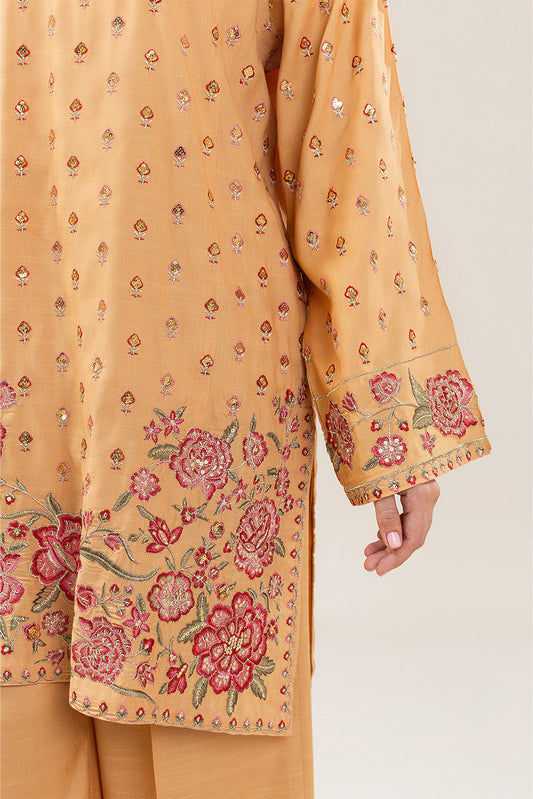 3 PIECE BASIC RAW SILK SUIT (LUXURY PRET)