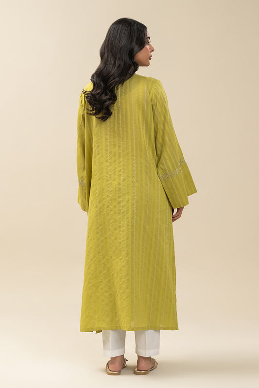 EMBROIDERED DANIER DOBBY SHIRT (PRET)