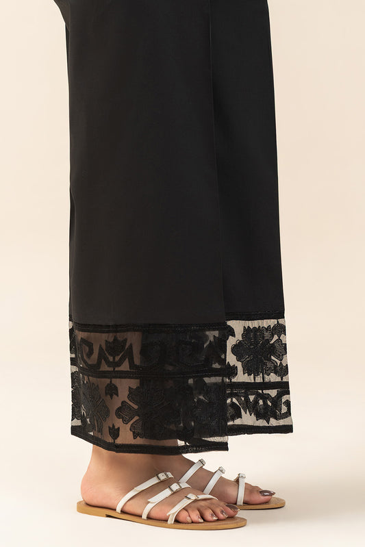 EMBROIDERED STRAIGHT PANTS