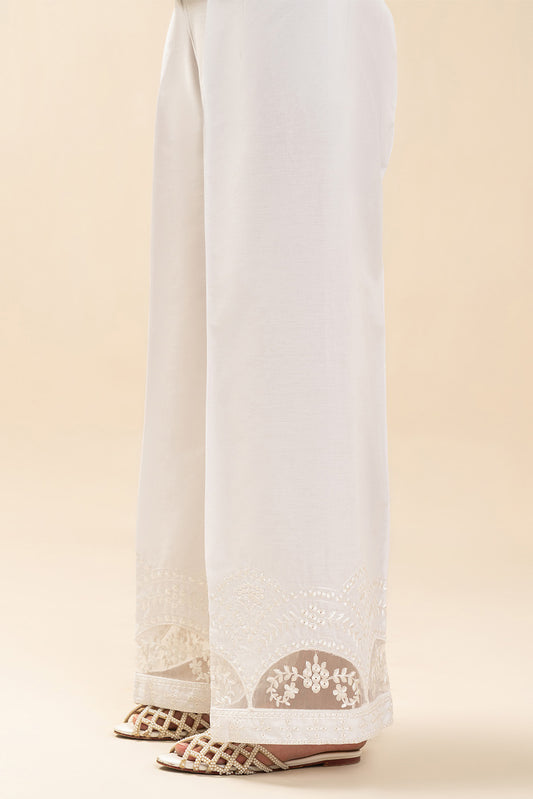 EMBROIDERED SLACK PANTS