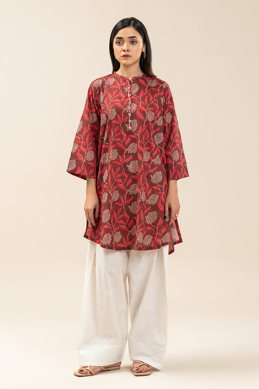 PRINTED DORIA LAWN SHIRT (PRET)
