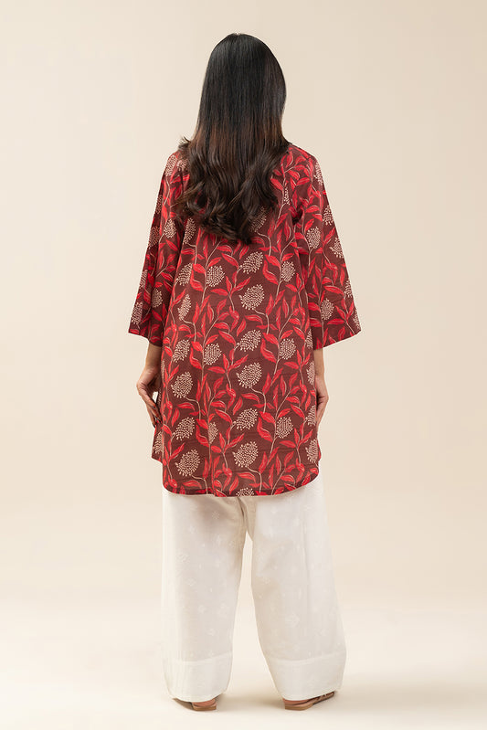 PRINTED DORIA LAWN SHIRT (PRET)
