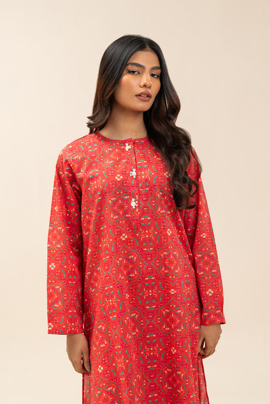 2 PIECE PRINTED LAWN SUIT (PRET)