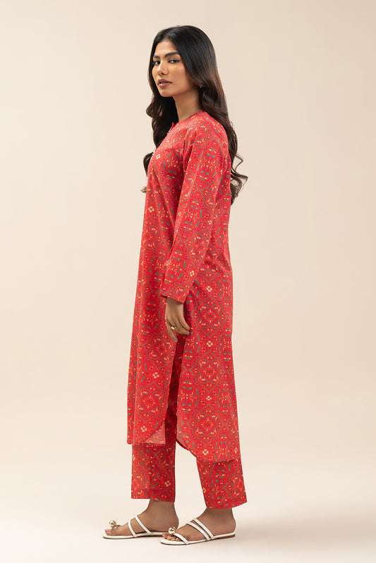 2 PIECE PRINTED LAWN SUIT (PRET)