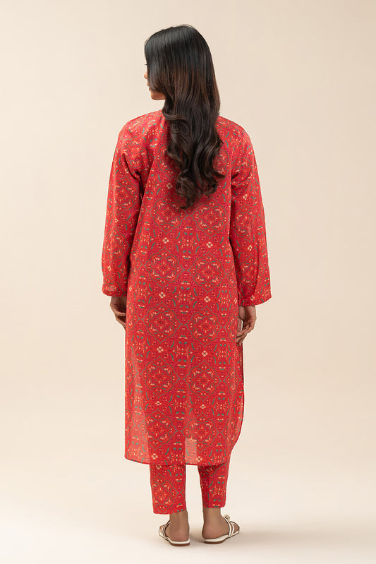 2 PIECE PRINTED LAWN SUIT (PRET)