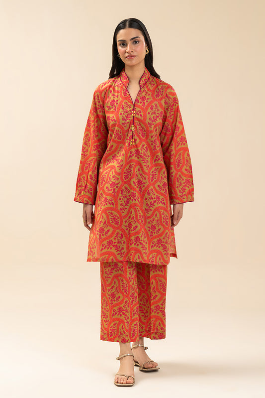 2 PIECE PRINTED LAWN SUIT (PRET)