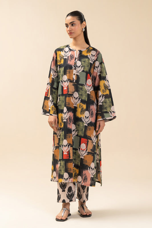 PRINTED DORIA LAWN SHIRT (PRET)