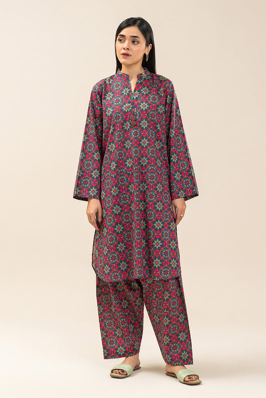 2 PIECE PRINTED DORIA LAWN SUIT (PRET)