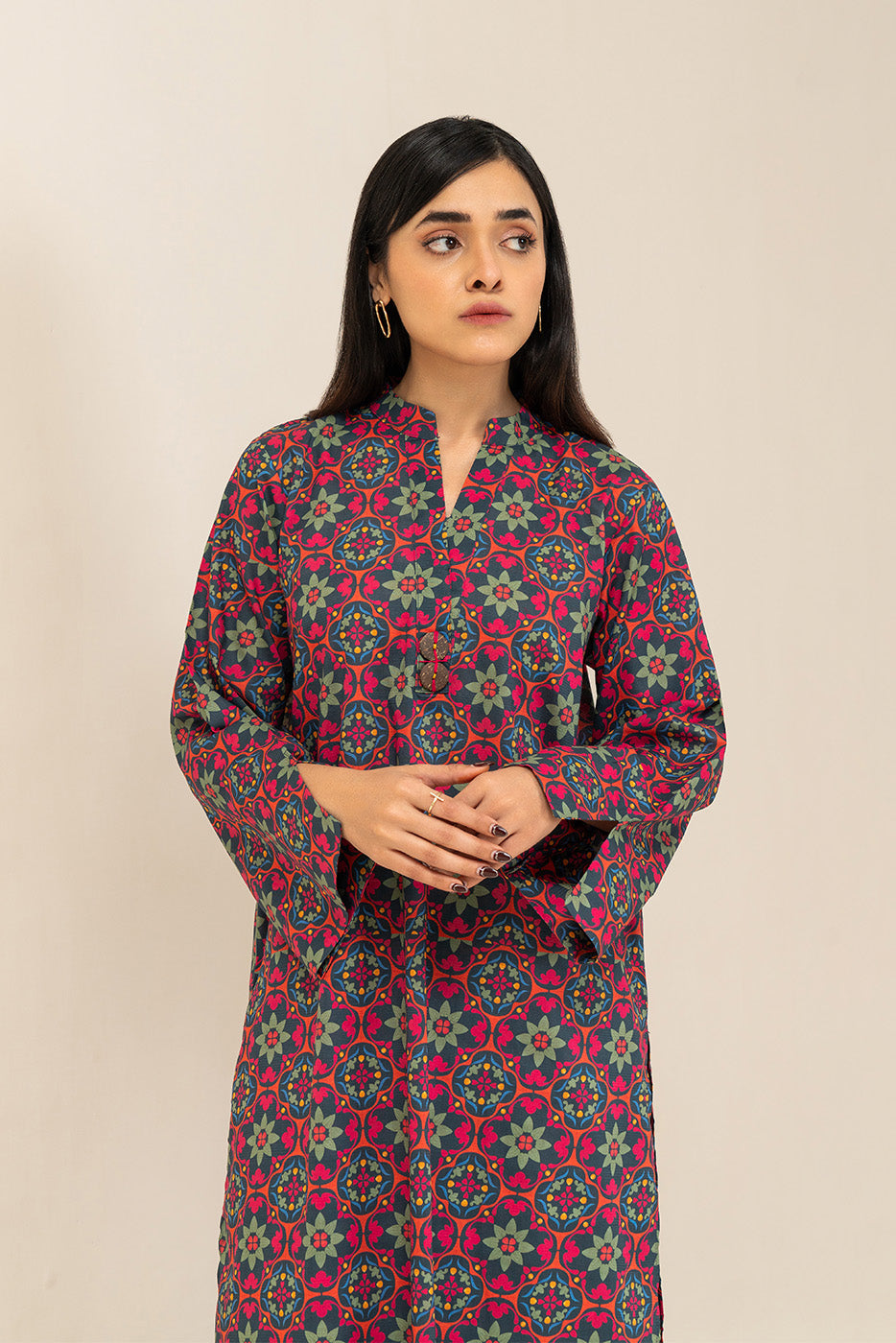 2 PIECE PRINTED DORIA LAWN SUIT (PRET)