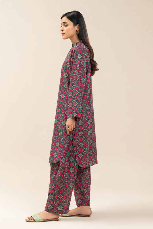 2 PIECE PRINTED DORIA LAWN SUIT (PRET)