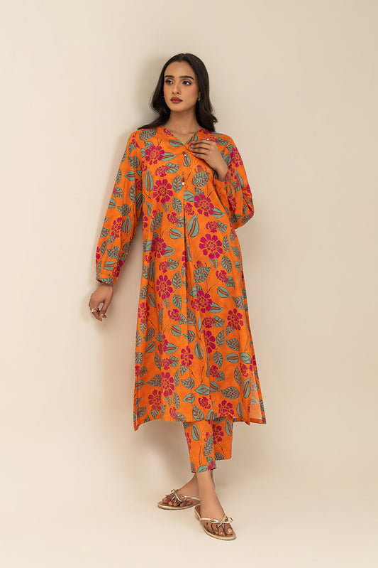 2 PIECE PRINTED LAWN SUIT (PRET)
