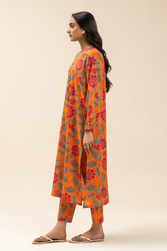 2 PIECE PRINTED LAWN SUIT (PRET)