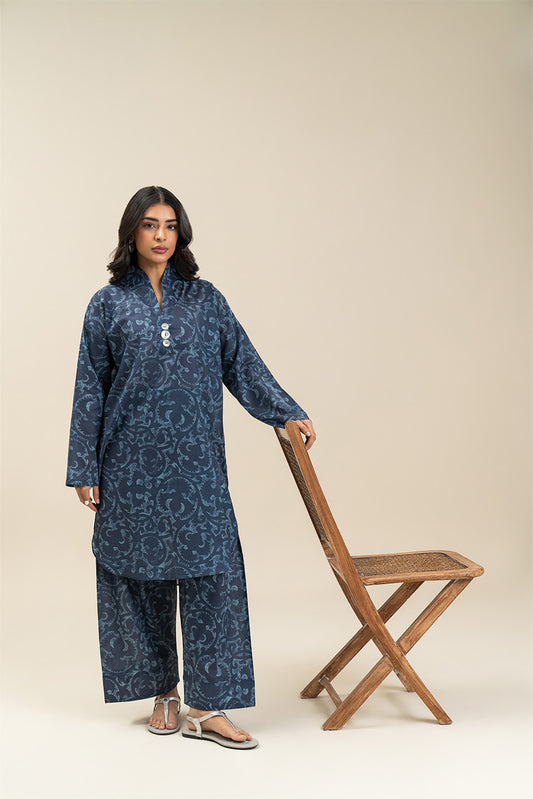 2 PIECE PRINTED LAWN SUIT (PRET)