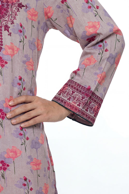 2 PIECE PRINTED LAWN SUIT (PRET)