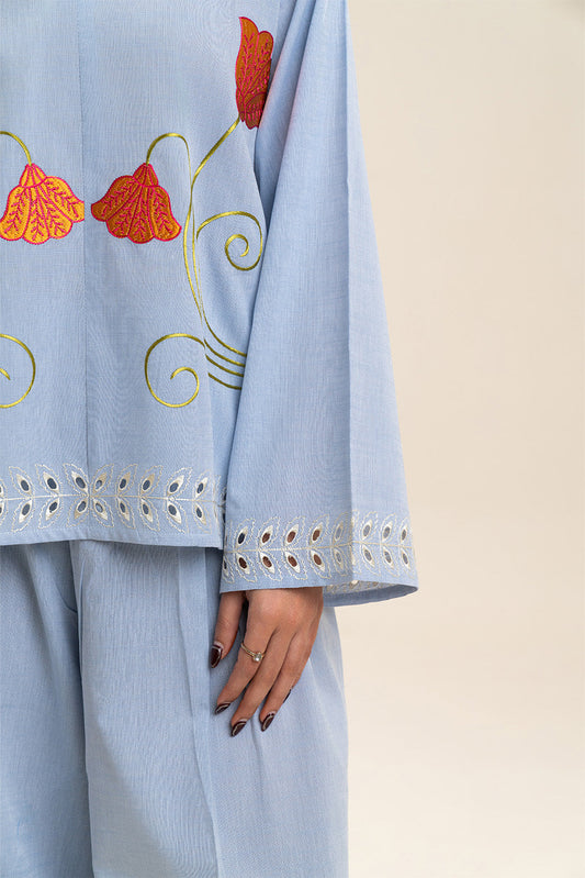 EMBROIDERED CO-ORD SET (FLOW)