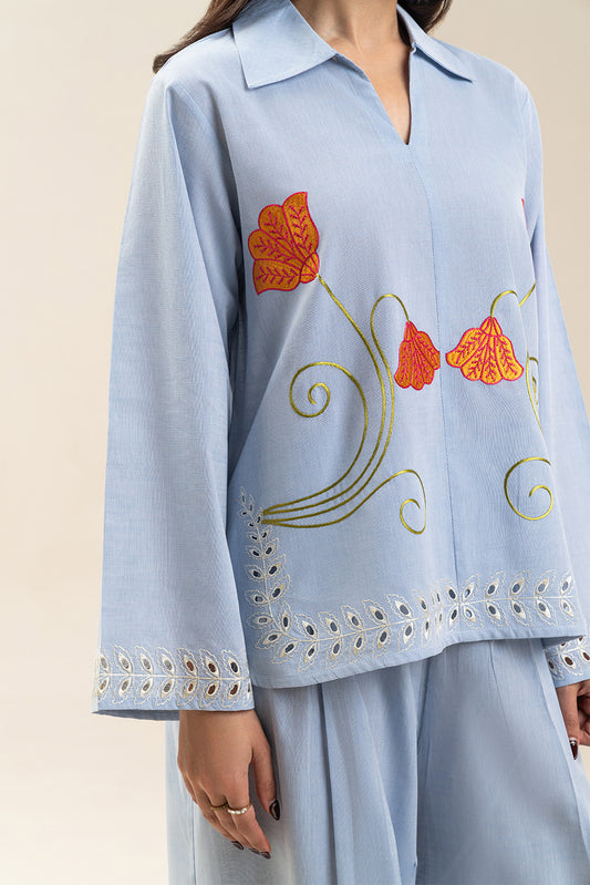 EMBROIDERED CO-ORD SET (FUSION)