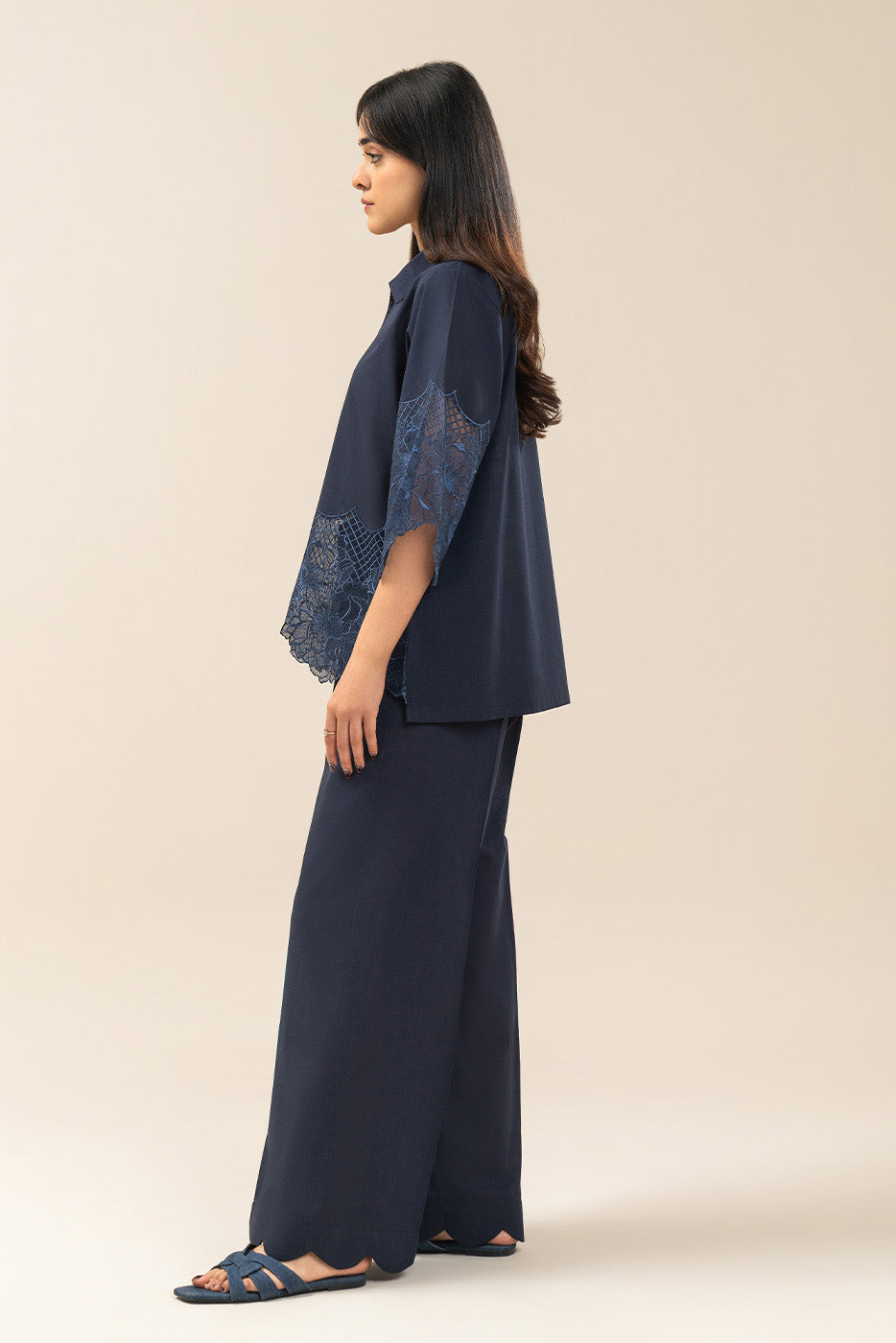 EMBROIDERED CO-ORD SET (FUSION)