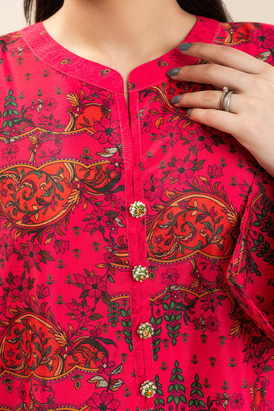 PRINTED SILK SHIRT (FLOW)