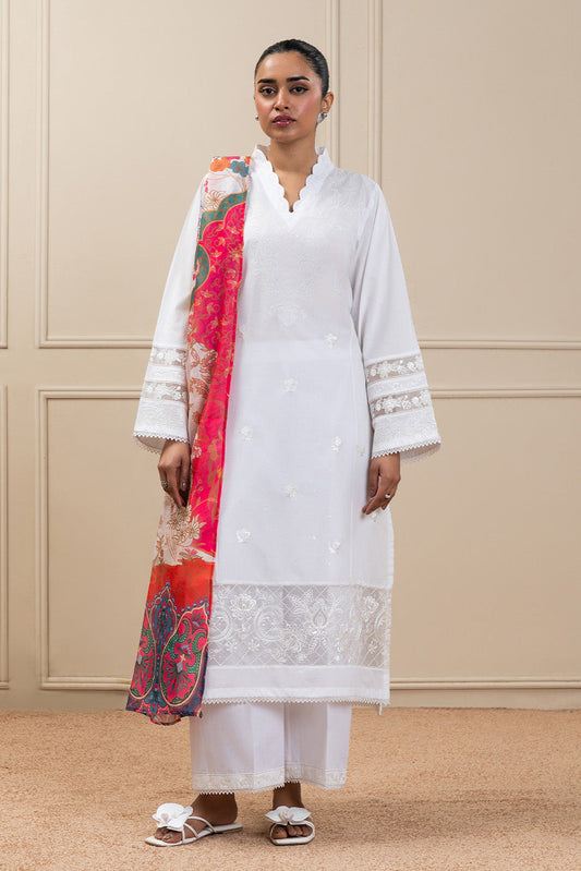2 PIECE EMBROIDERED LAWN SUIT (HIGH CASUAL)