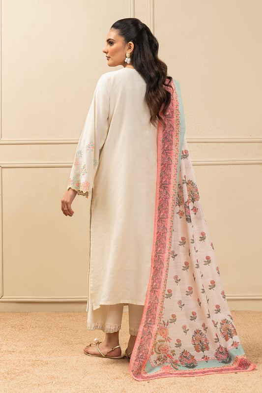 3 PIECE EMBROIDERED MISSOURI SUIT (HIGH CASUAL)