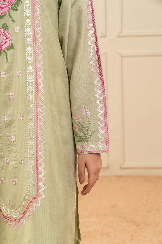 3 PIECE EMBROIDERED MISSOURI SUIT (PRET)