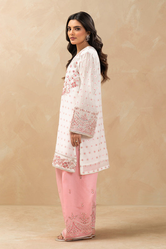 2 PIECE EMBROIDERED ZARI JACQUARD SUIT (LUXURY PRET)