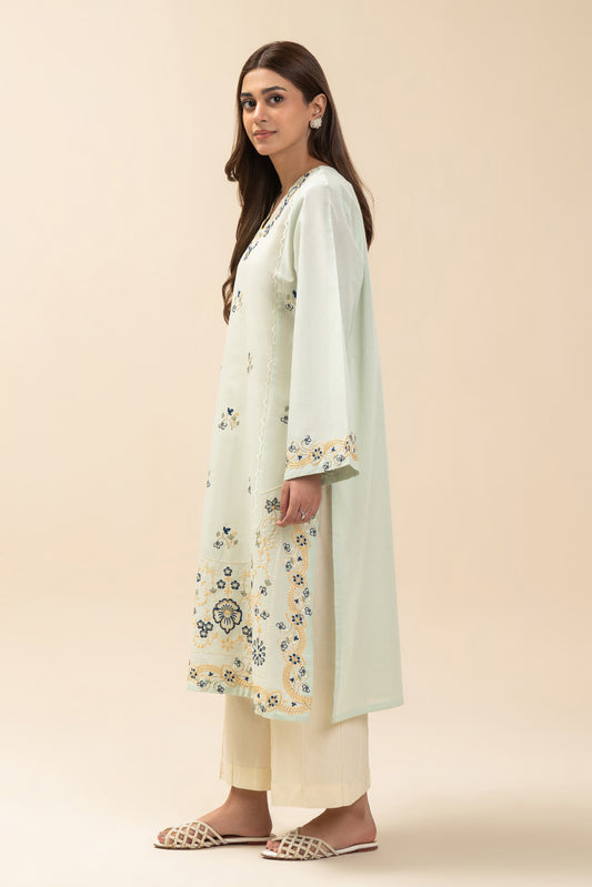 EMBROIDERED LAWN SHIRT (PRET)