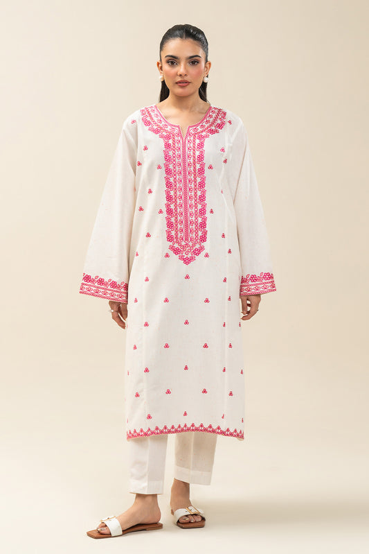 2 PIECE EMBROIDERED NEON NEPS SUIT (PRET)