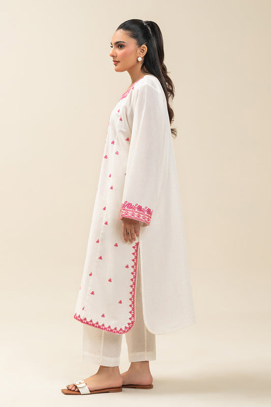 2 PIECE EMBROIDERED NEON NEPS SUIT (PRET)