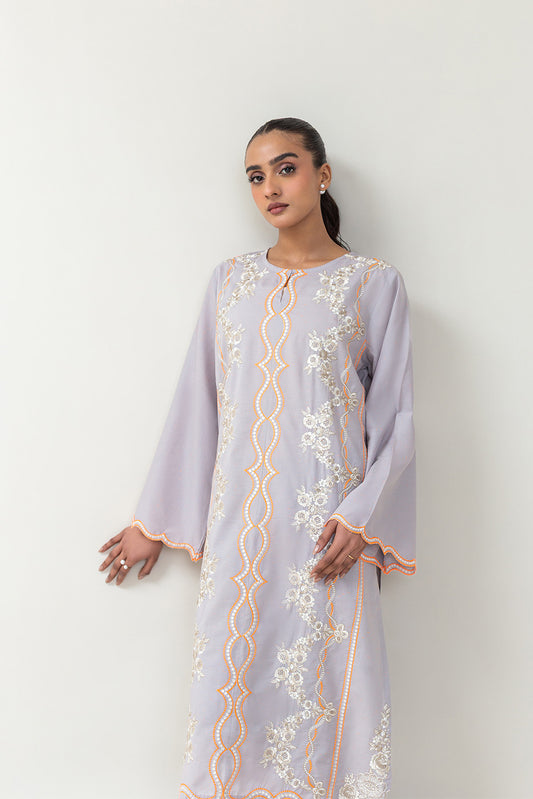 2 PIECE EMBROIDERED NEON NEPS SUIT (PRET)