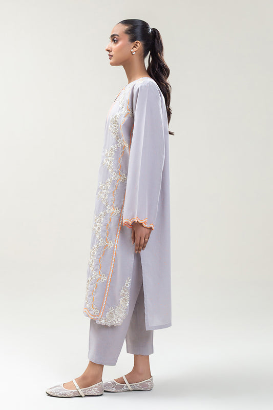 2 PIECE EMBROIDERED NEON NEPS SUIT (PRET)