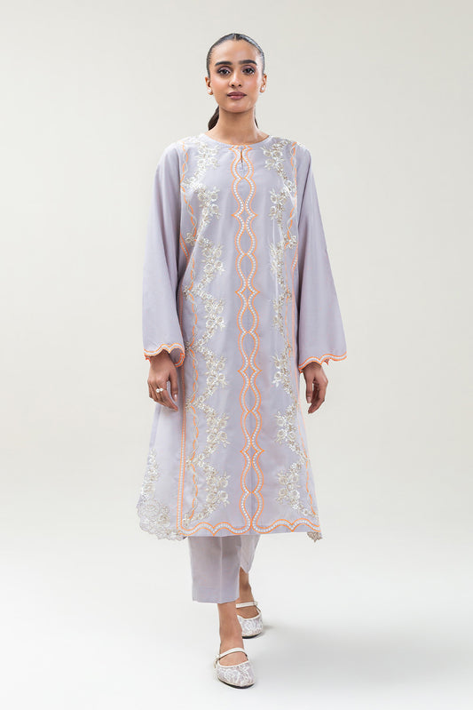 2 PIECE EMBROIDERED NEON NEPS SUIT (PRET)