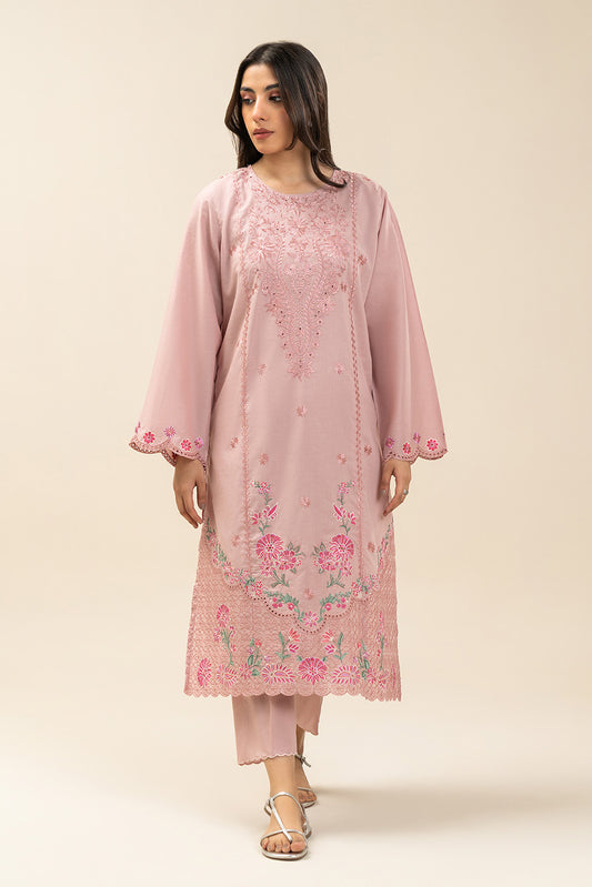 2 PIECE EMBROIDERED LAWN SUIT (PRET)