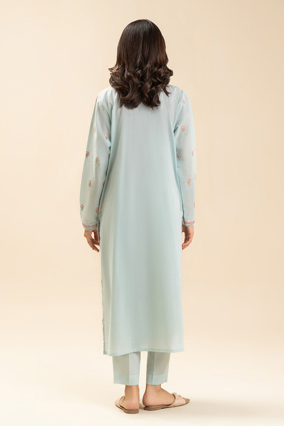 2 PIECE EMBROIDERED LAWN SUIT (PRET)