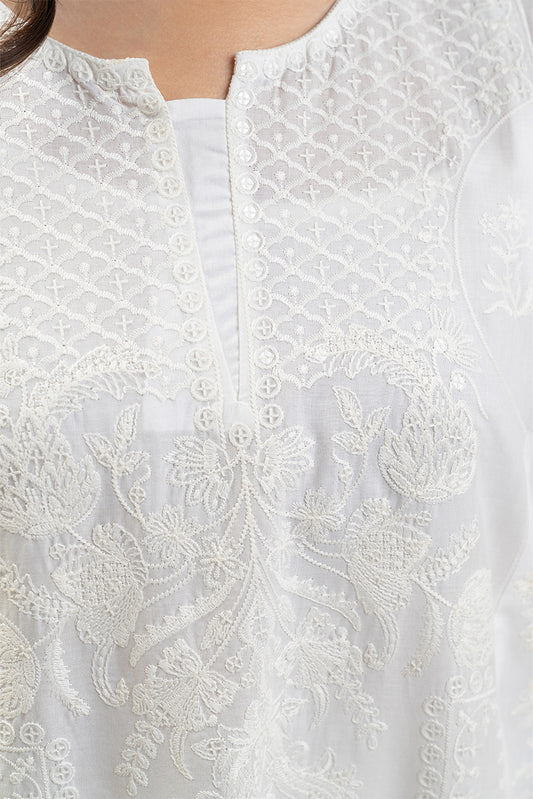 3 PIECE EMBROIDERED LAWN SUIT (PRET)