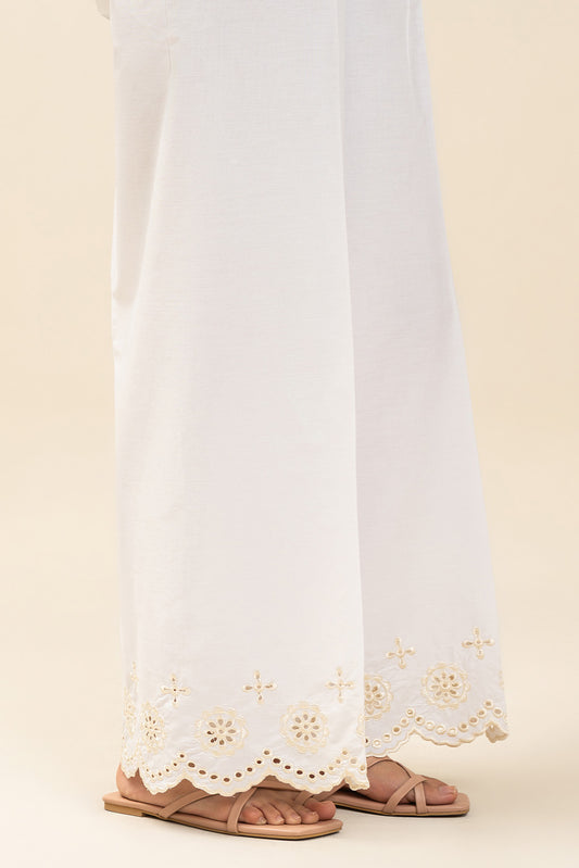 EMBROIDERED SLACK PANTS