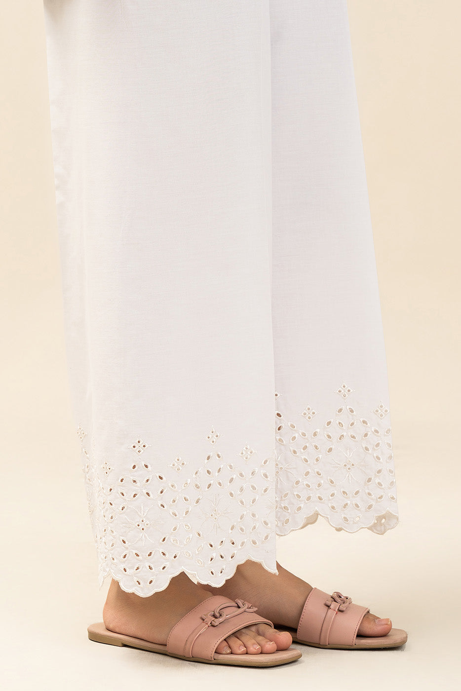 EMBROIDERED CULOTTE PANTS