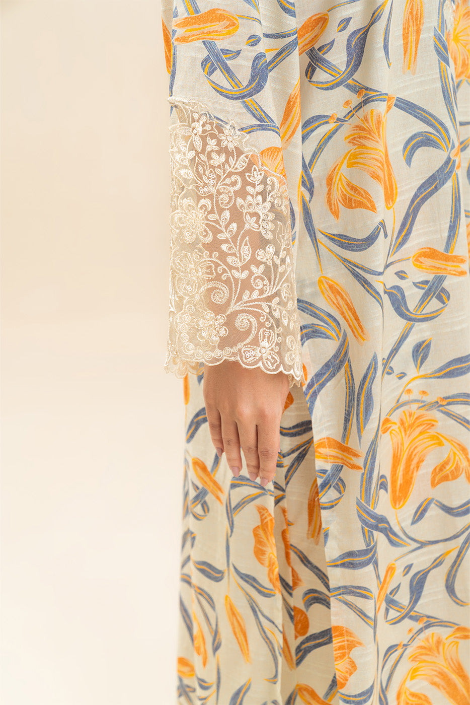 2 PIECE PRINTED DORIA LAWN SUIT (PRET)