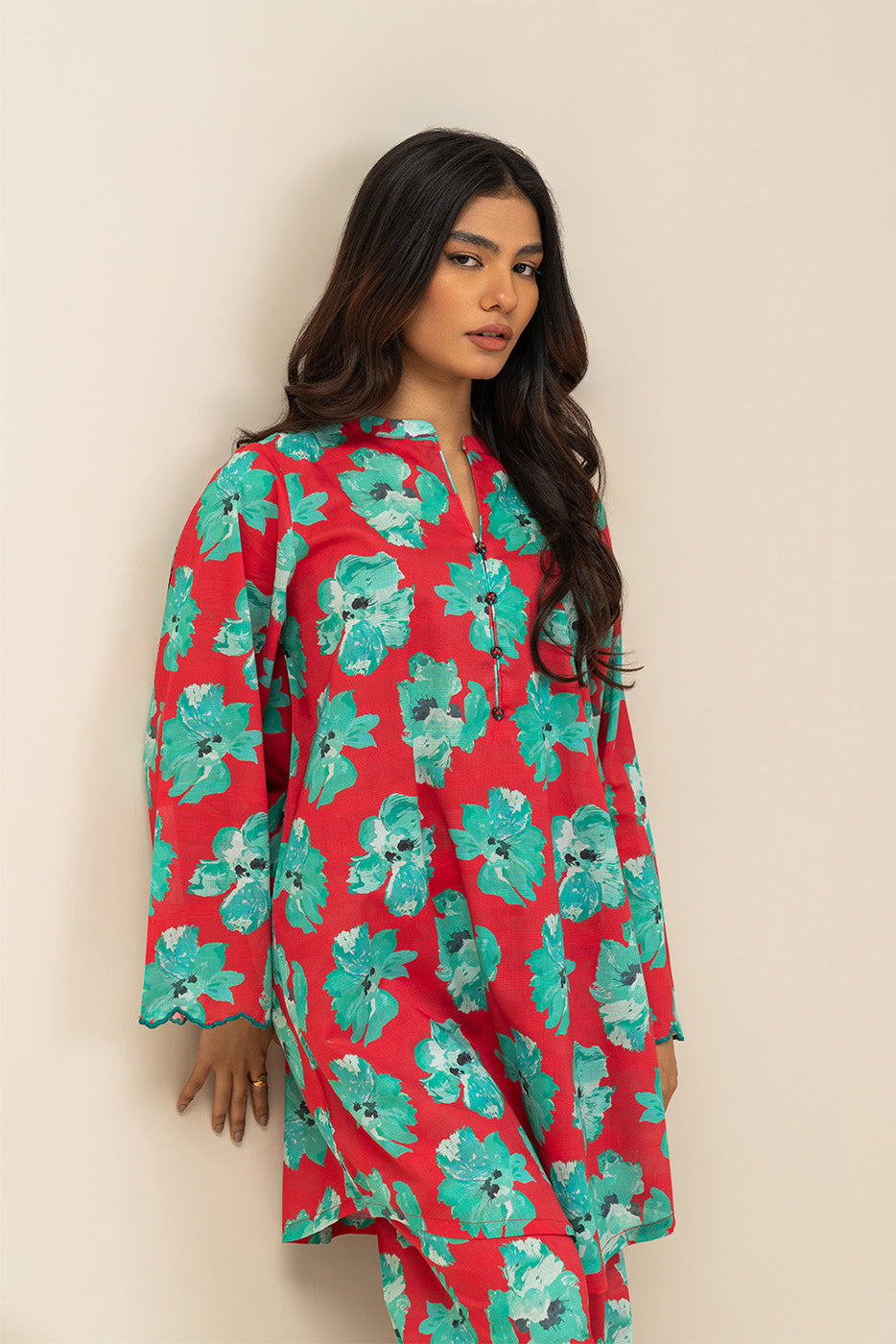 2 PIECE PRINTED DORIA LAWN SUIT (PRET)