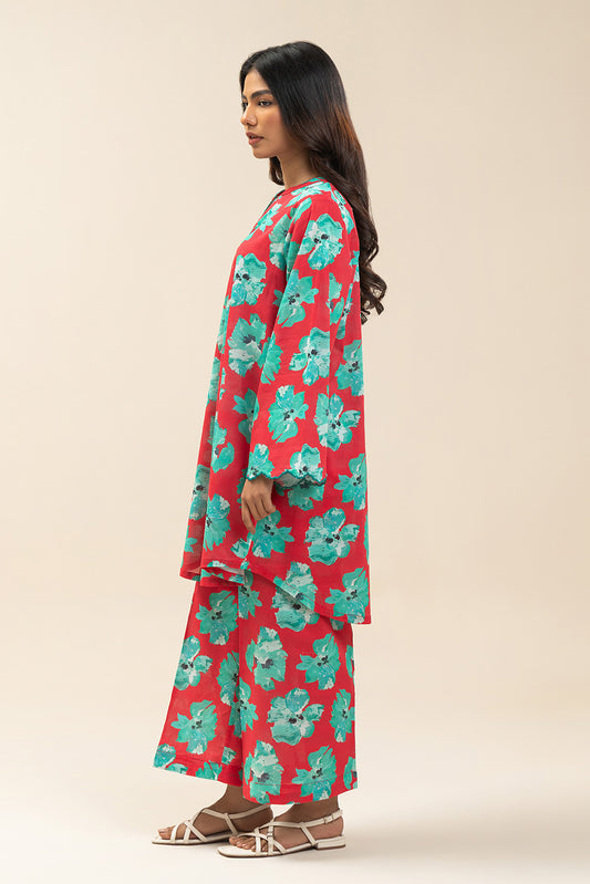 2 PIECE PRINTED DORIA LAWN SUIT (PRET)