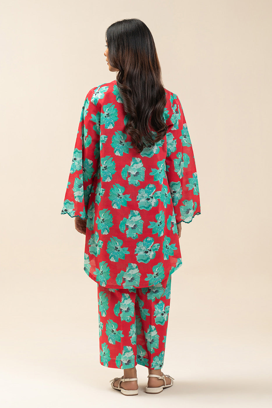2 PIECE PRINTED DORIA LAWN SUIT (PRET)