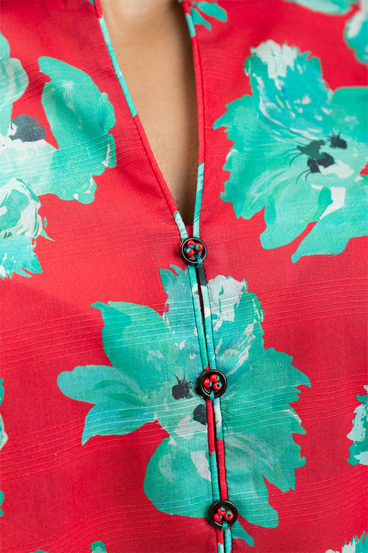 2 PIECE PRINTED DORIA LAWN SUIT (PRET)