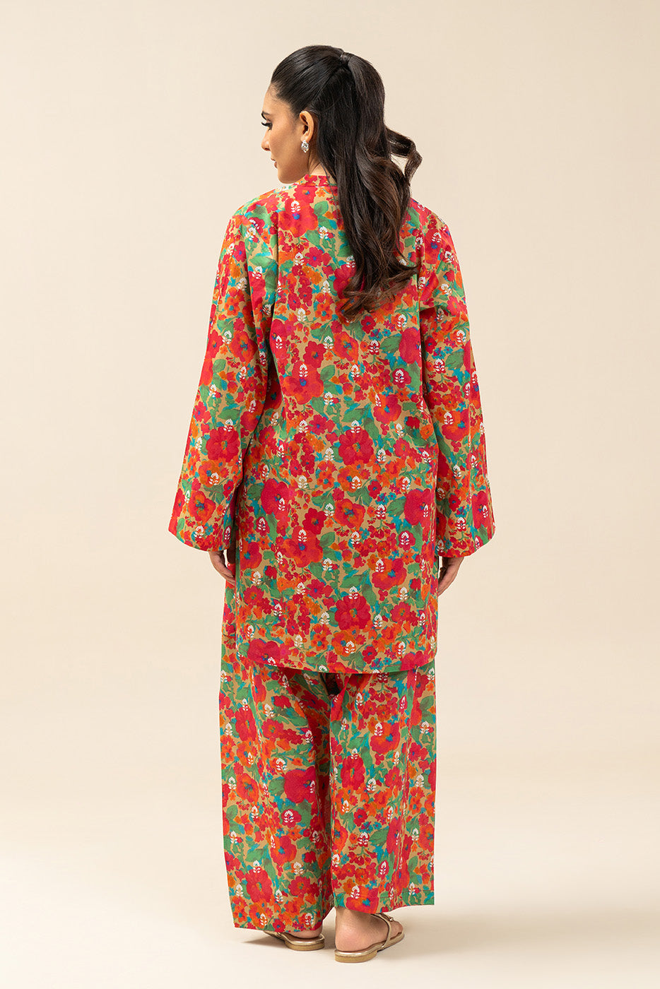 2 PIECE PRINTED LAWN SUIT (PRET)